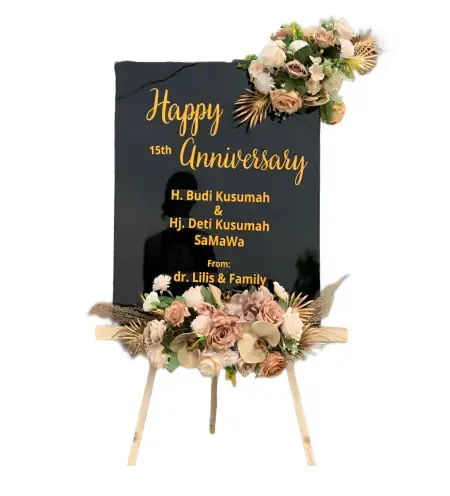 Papan Bunga Akrilik Malang